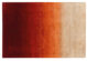 Orange and tan gradient rug