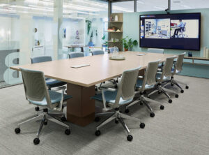 Haworth deals conference table