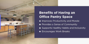 Benefits of Having an Office Pantry Space | WB Wood