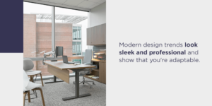 sleek and professional law firm office furniture
